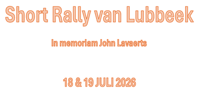2026 -  Short Rally van Lubbeek